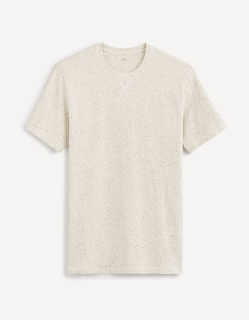 T-shirt col rond coton majoritaire