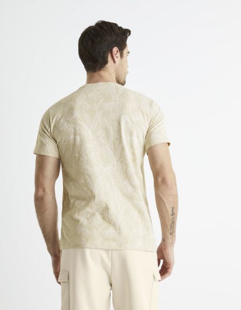 T-shirt col rond 100% coton
