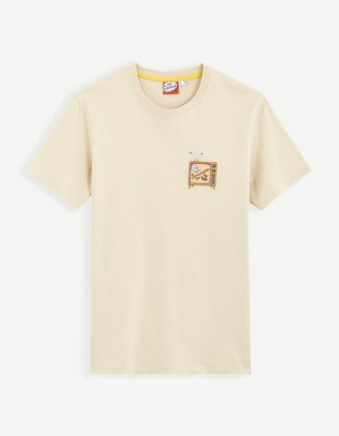 The Simpsons -T-shirt beige