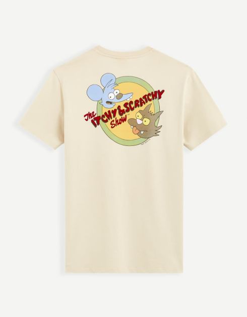 The Simpsons -T-shirt beige