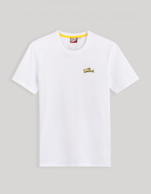 The Simpsons -T-shirt blanc