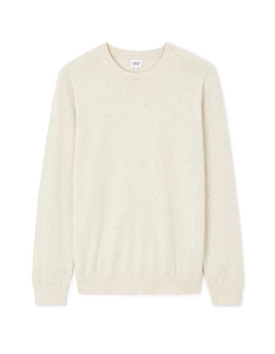 Pull surdimensionné à col rond et manches longues pour garçons et