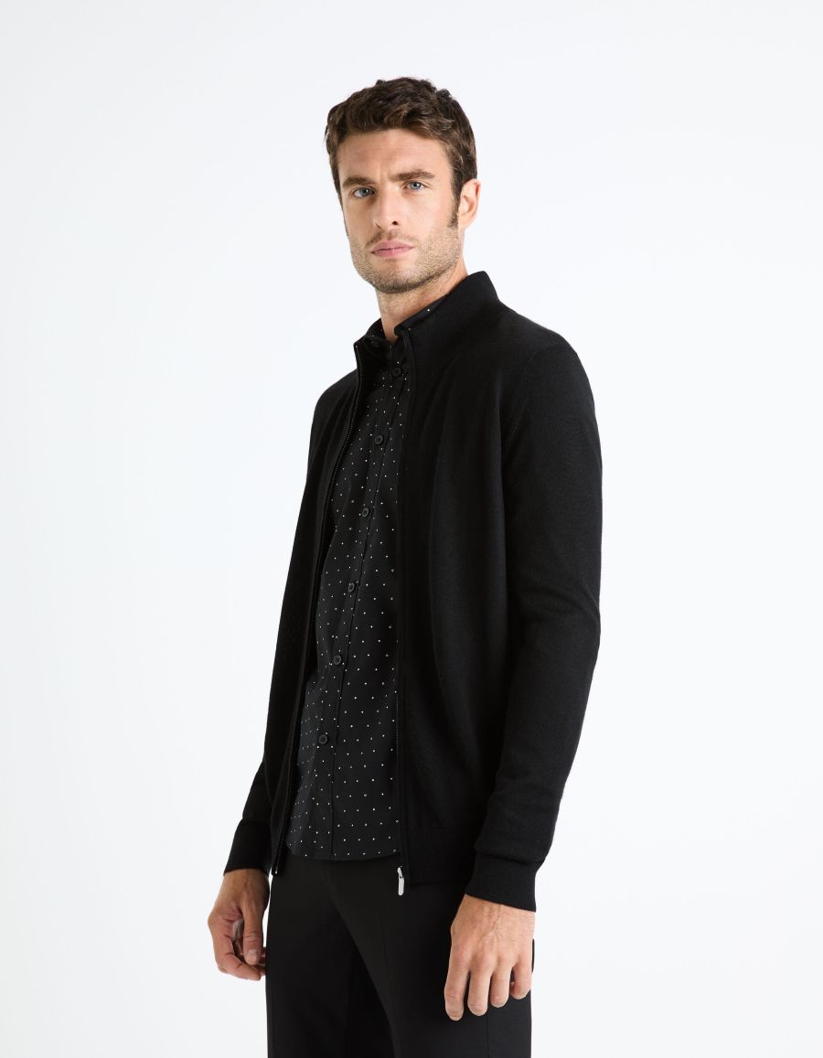 Trespass Sweat à Capuche zippé Bernal Homme Noir