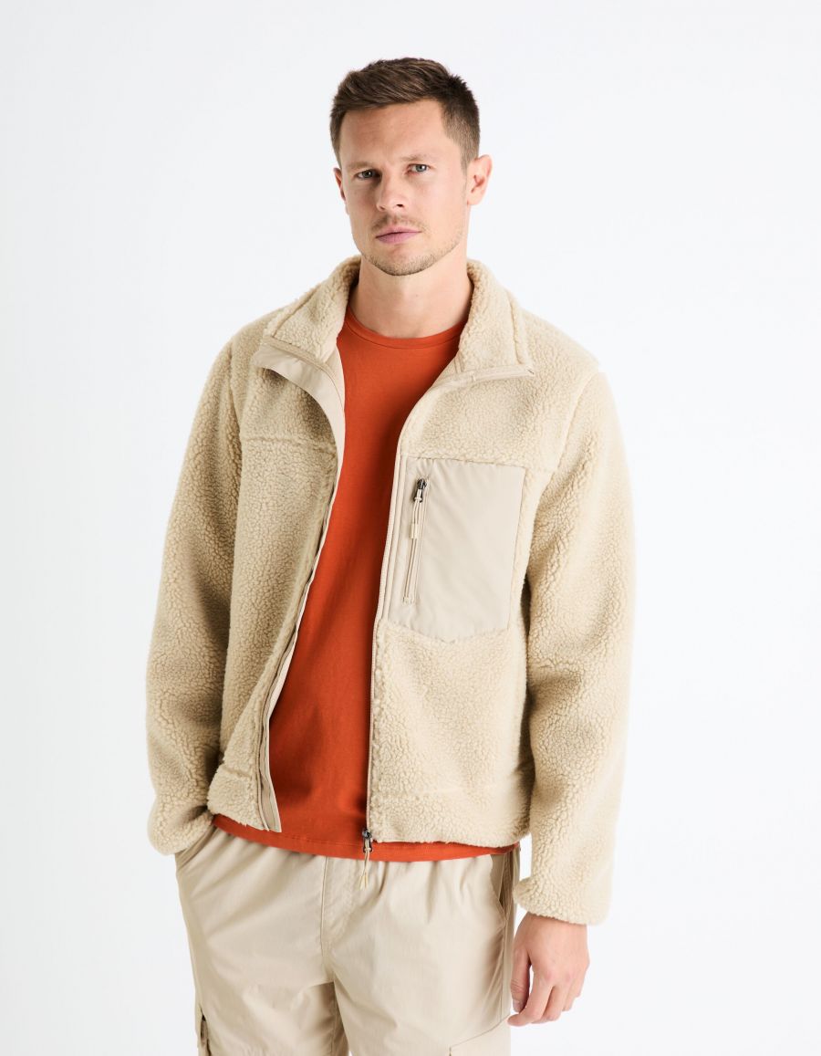 Blouson col online sherpa