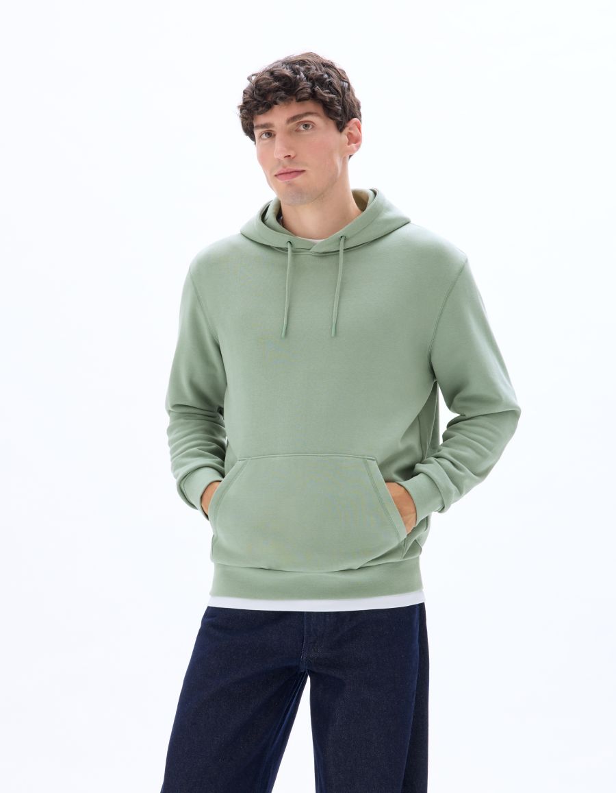 Sweat à capuche Essential en pur coton à logo | Bleu | Tommy Hilfiger