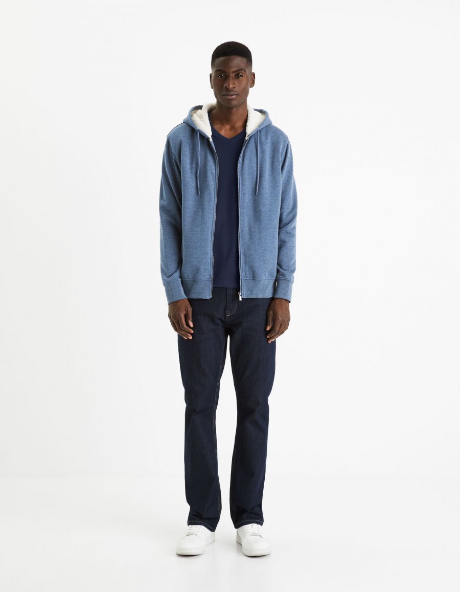Celio sweat sales zippé