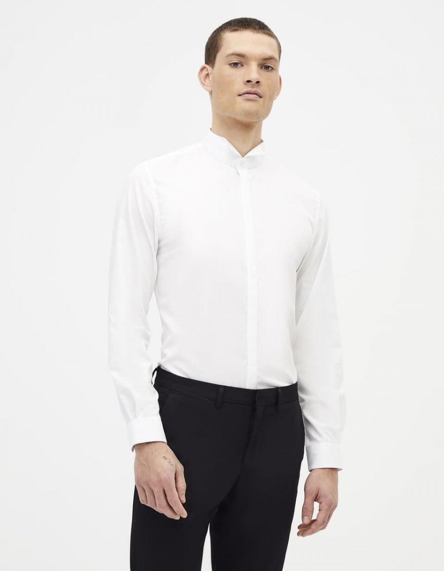 Chemise sans repassage celio best sale