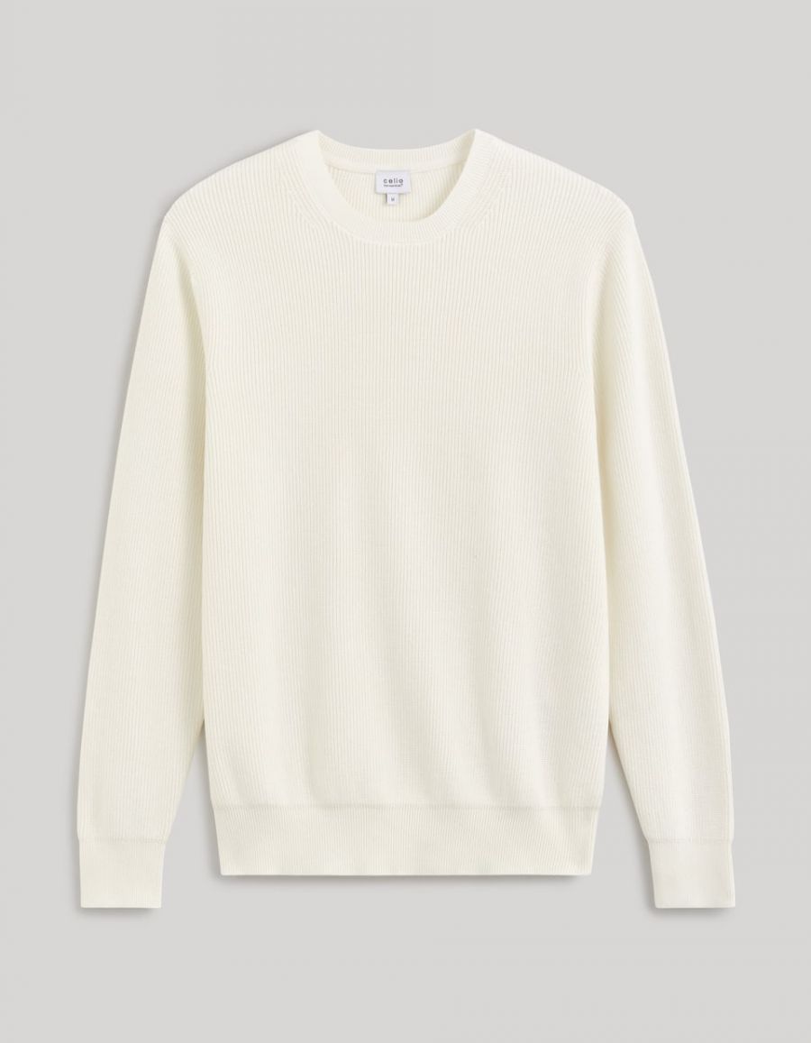 Pull colle rond on sale
