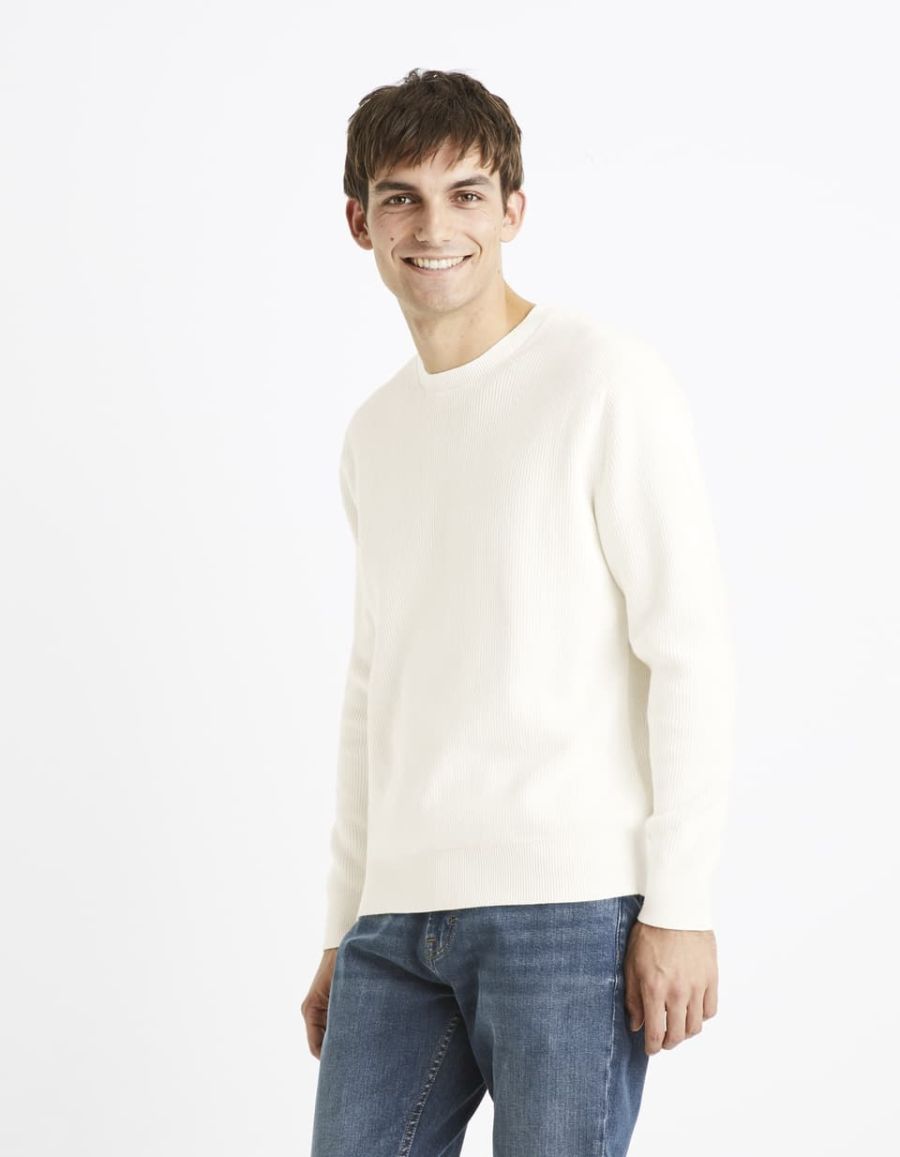 Pull Col Rond Rayé Etro 100% Coton Multicolore - Taille S Italie - Occasion En Excellent état
