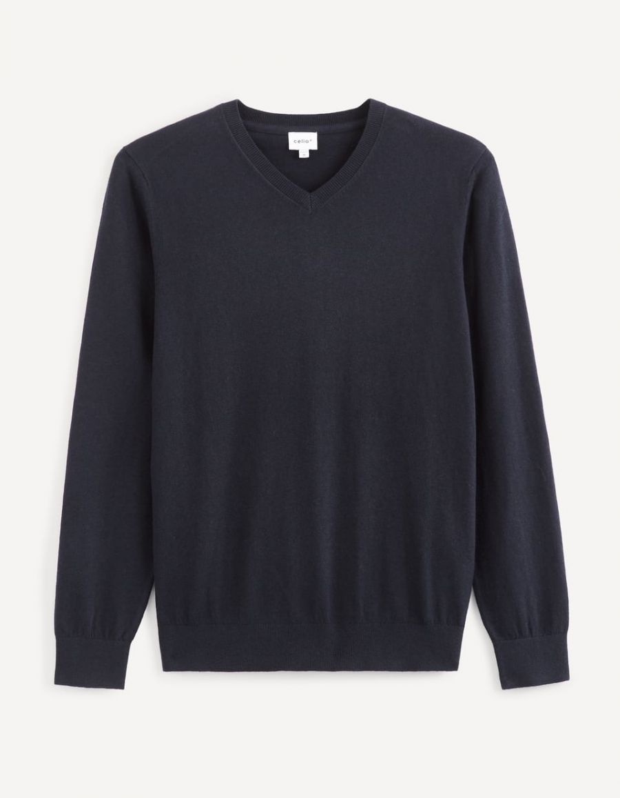 Pull col V ligne confort Celio Tunisie