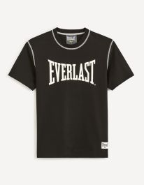 T-shirt Everlast Homme Noir XL – 100% Coton, Logo Graphique, Neuf Et Doux