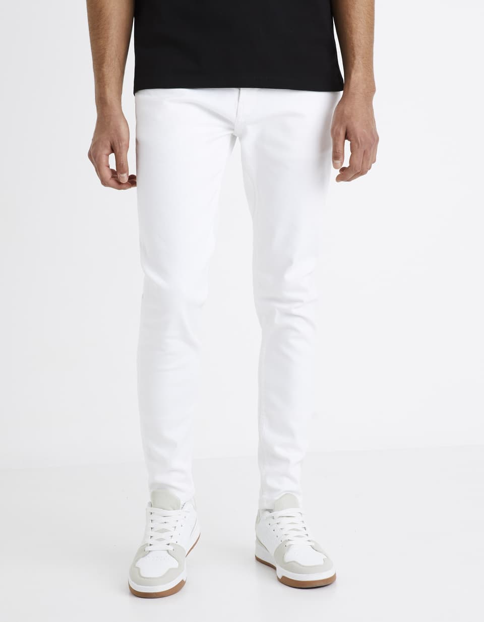 Pantalon hotsell skinny blanc